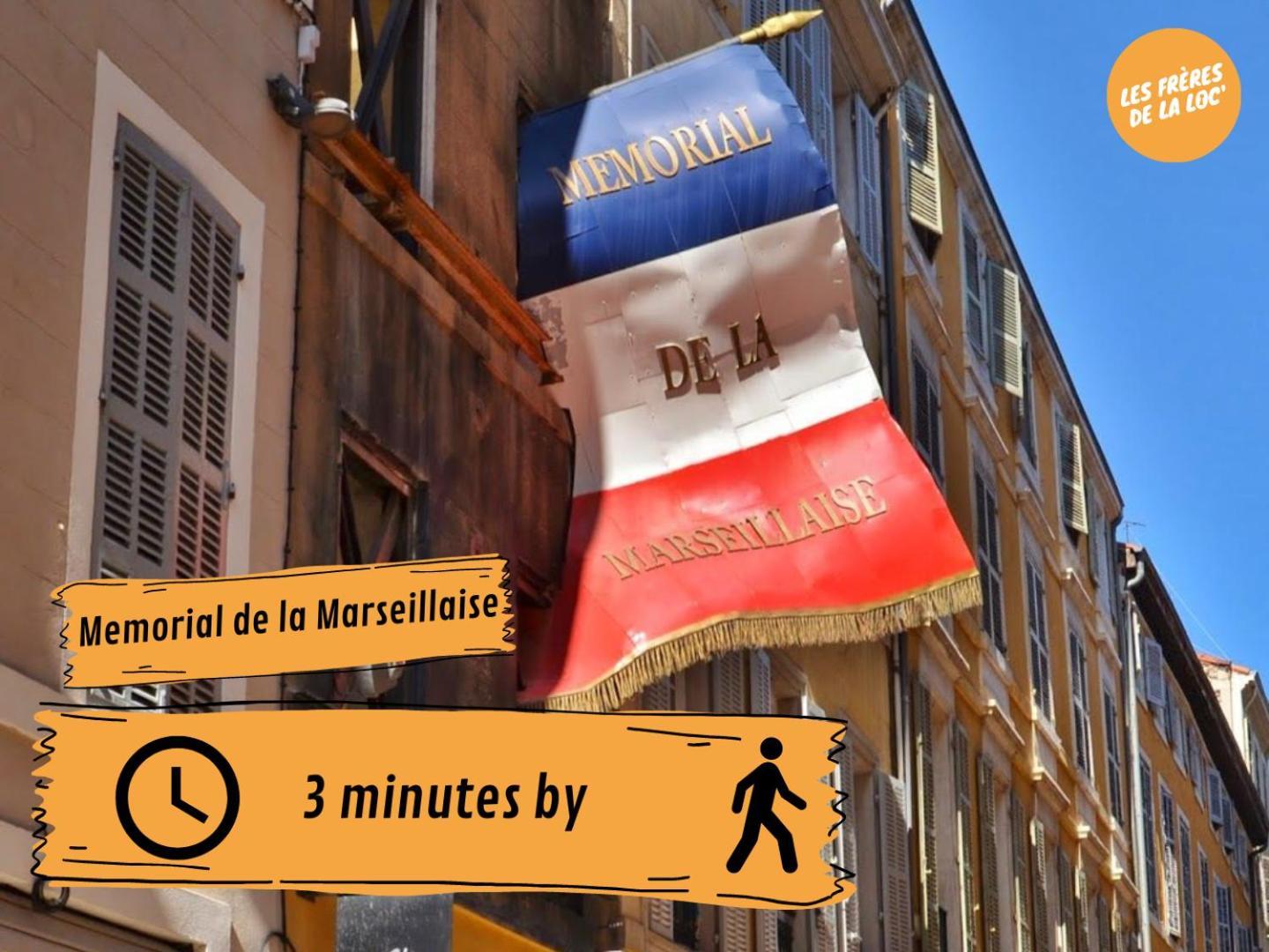 Charmant Appartement - Avec Balcon & Climatisation - Les Freres De La Loc' 马赛 外观 照片