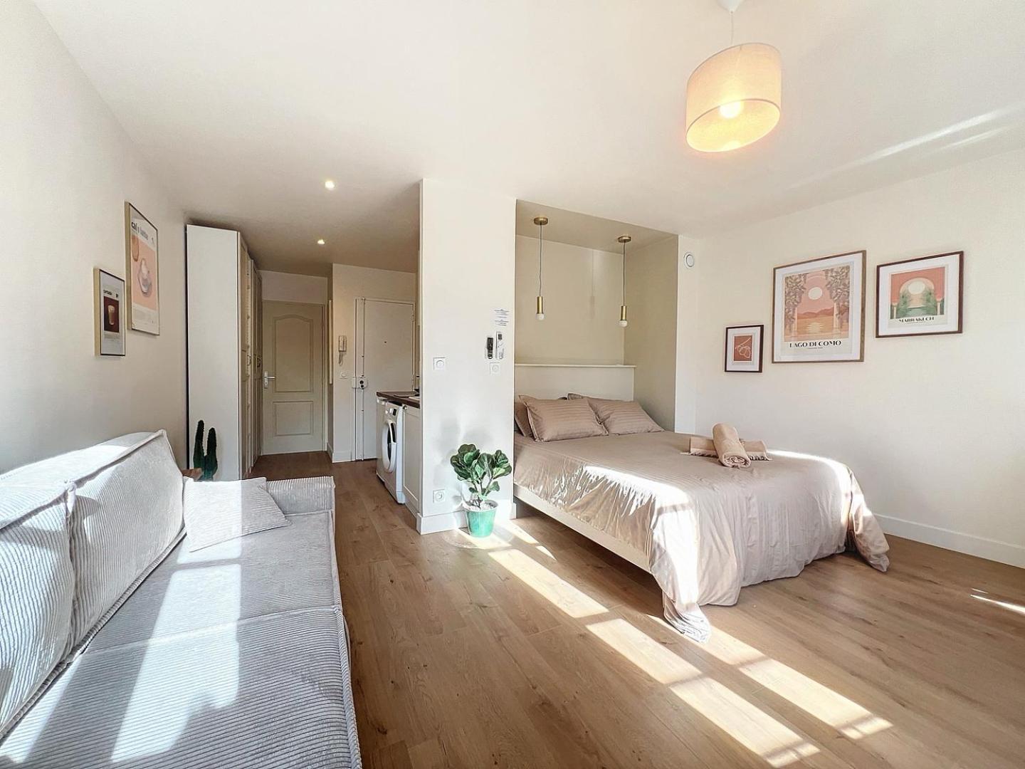Charmant Appartement - Avec Balcon & Climatisation - Les Freres De La Loc' 马赛 外观 照片