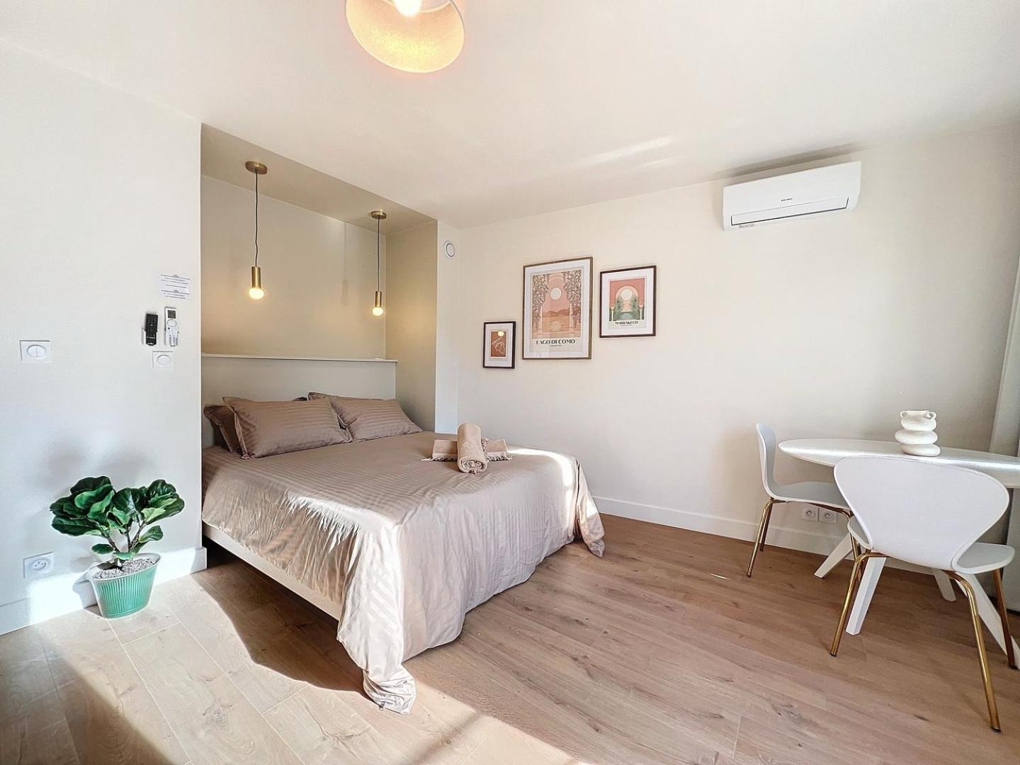 Charmant Appartement - Avec Balcon & Climatisation - Les Freres De La Loc' 马赛 外观 照片