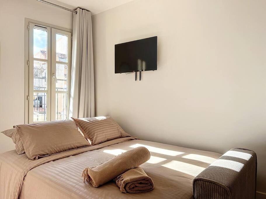 Charmant Appartement - Avec Balcon & Climatisation - Les Freres De La Loc' 马赛 外观 照片